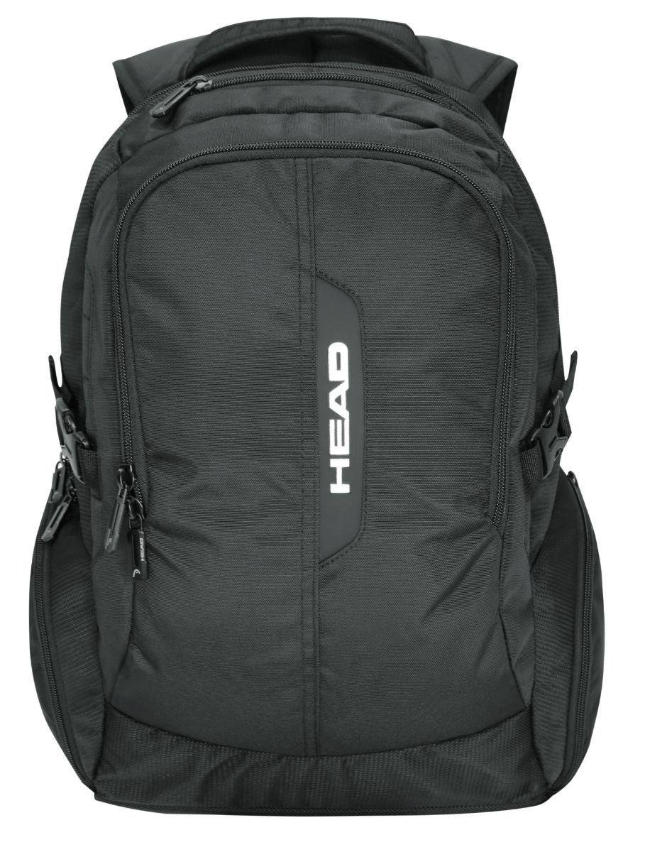 Mochila Porta Laptop Titan USB Negra Head-1