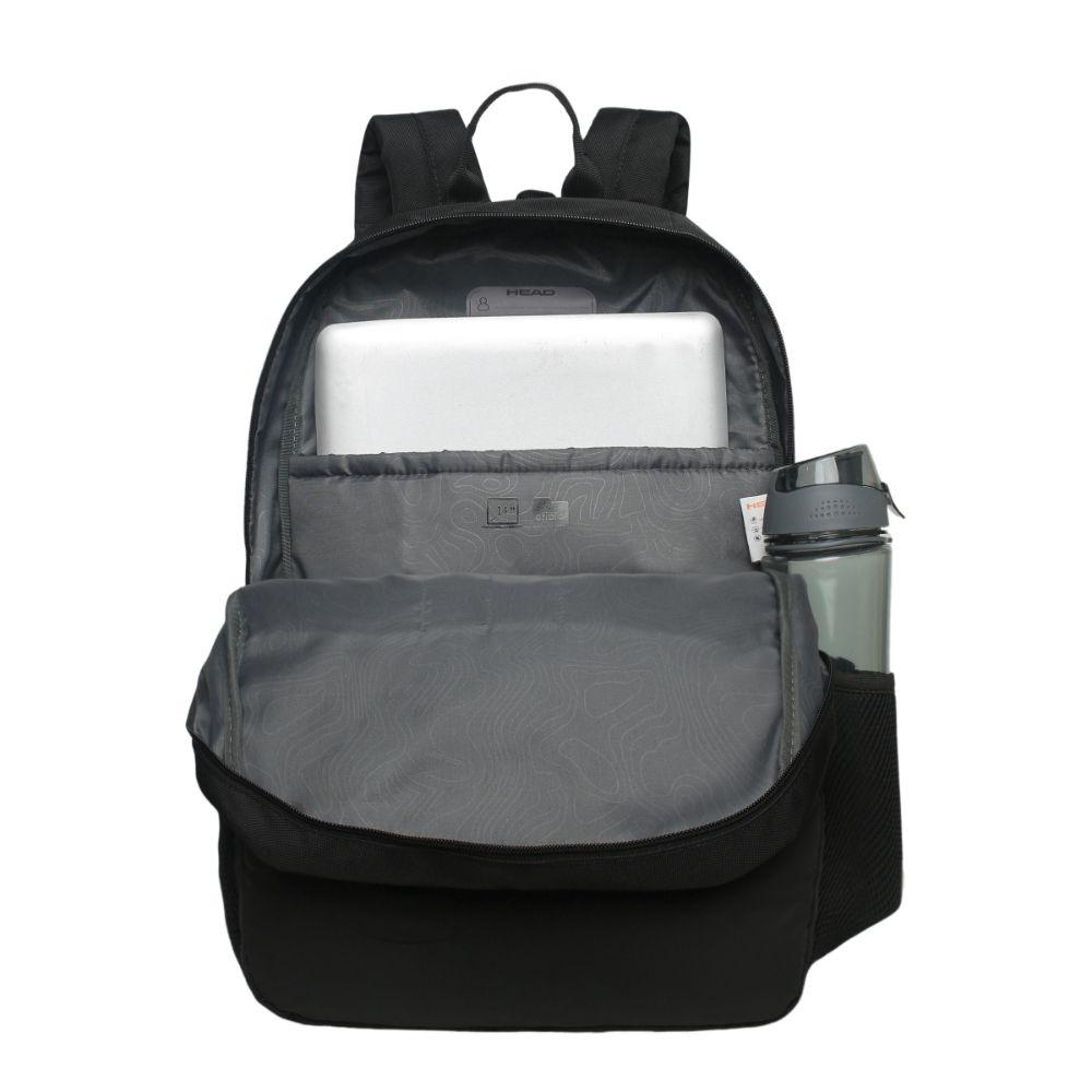 Mochila Compacta Engomada Carens Reverse Negro Head-2
