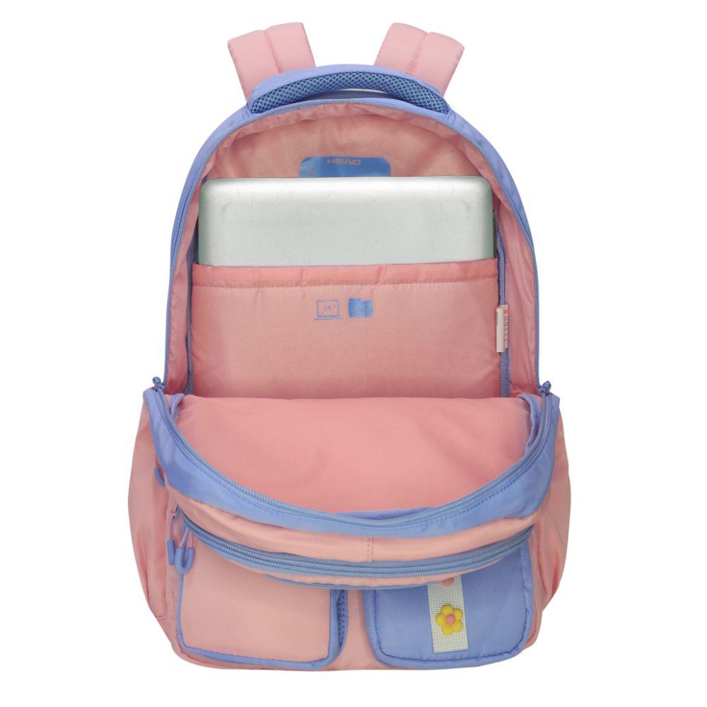Mochila Mujer Kawaii Twist Block Rosado Head-2