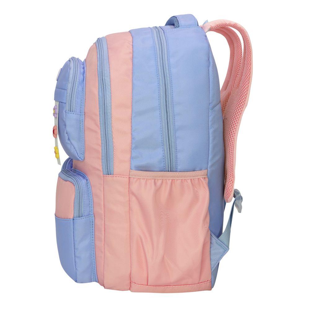 Mochila Mujer Kawaii Twist Block Rosado Head-3