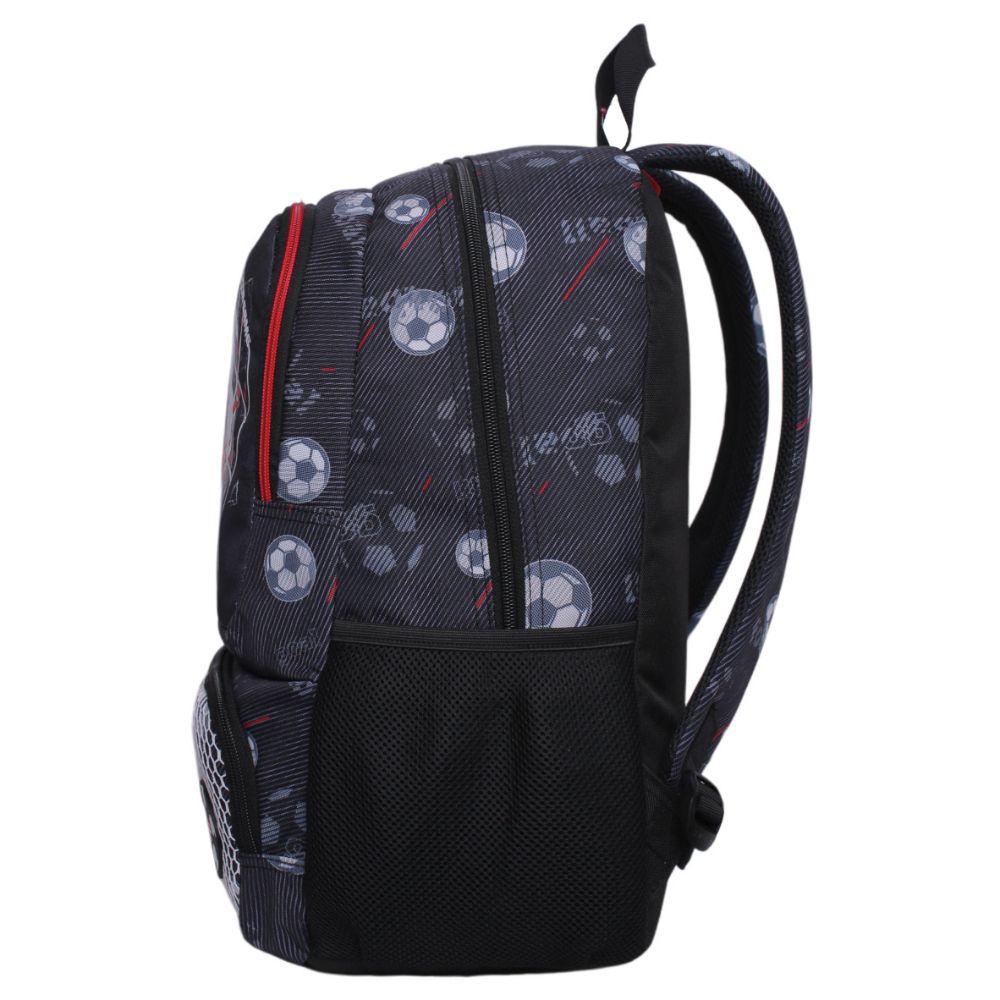 Mochila Infantil Niño Dance Futbol Negro Head-2