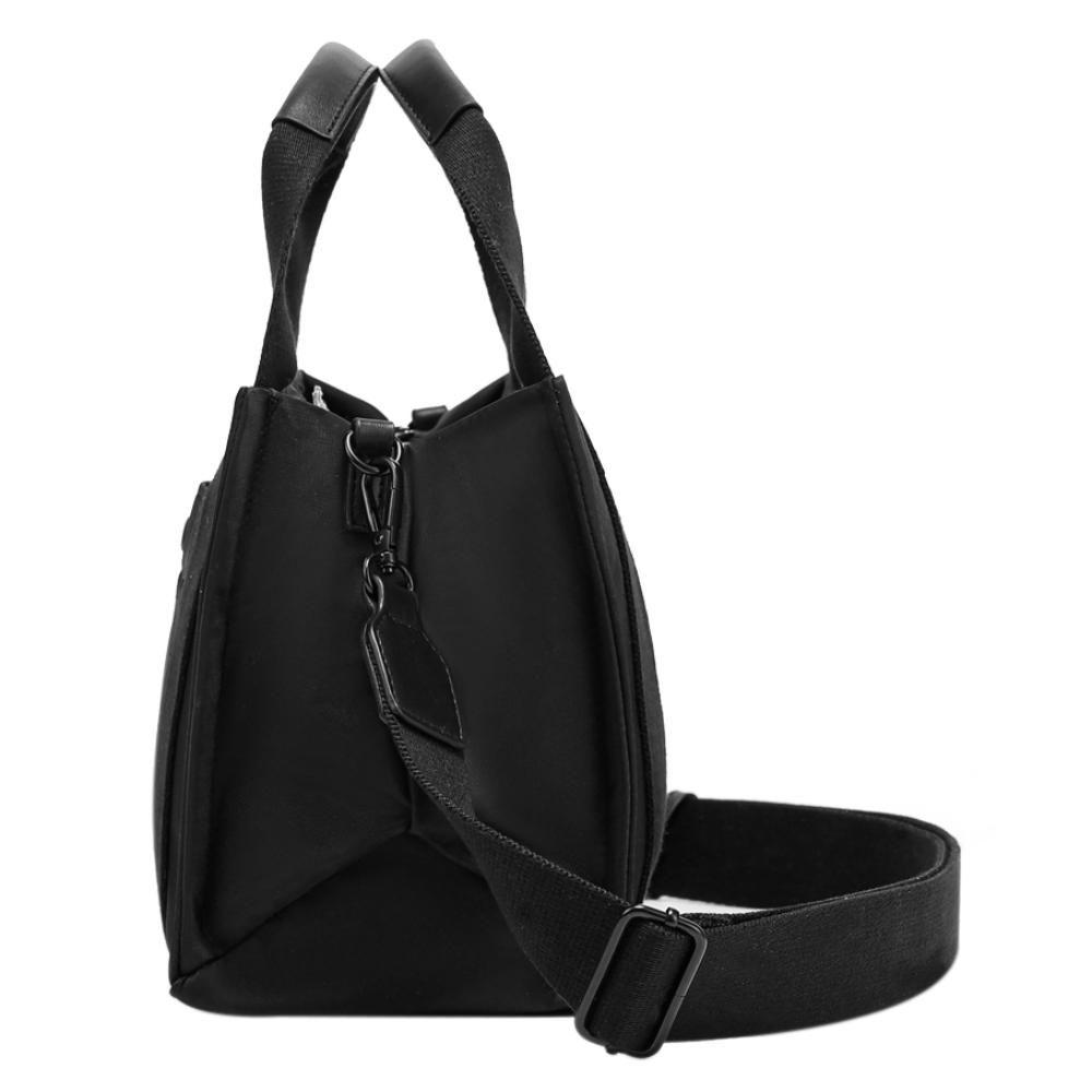 Cartera Mini Tote Charlotte Negro Calu-4