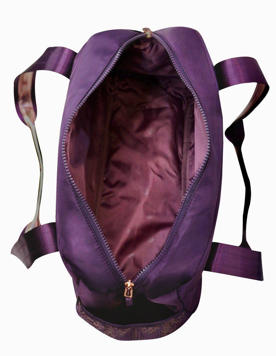 Bolso Deportivo Gradient Burdeo Rose Gold Head-6