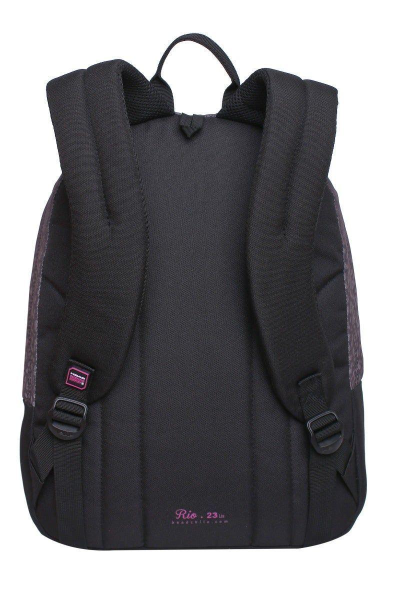 Mochila Rio 22 Leopardo Multicolor Head-3