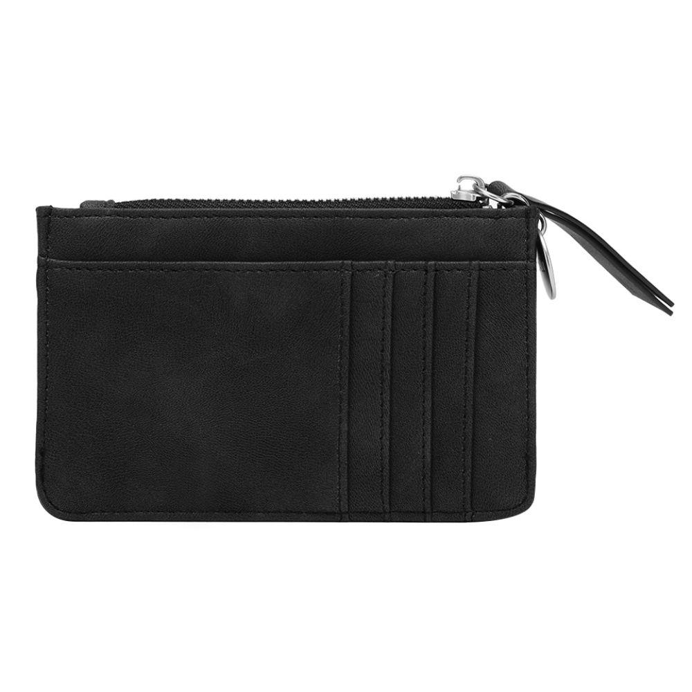 Billetera Monedero Sophie PU Negro Calu-4