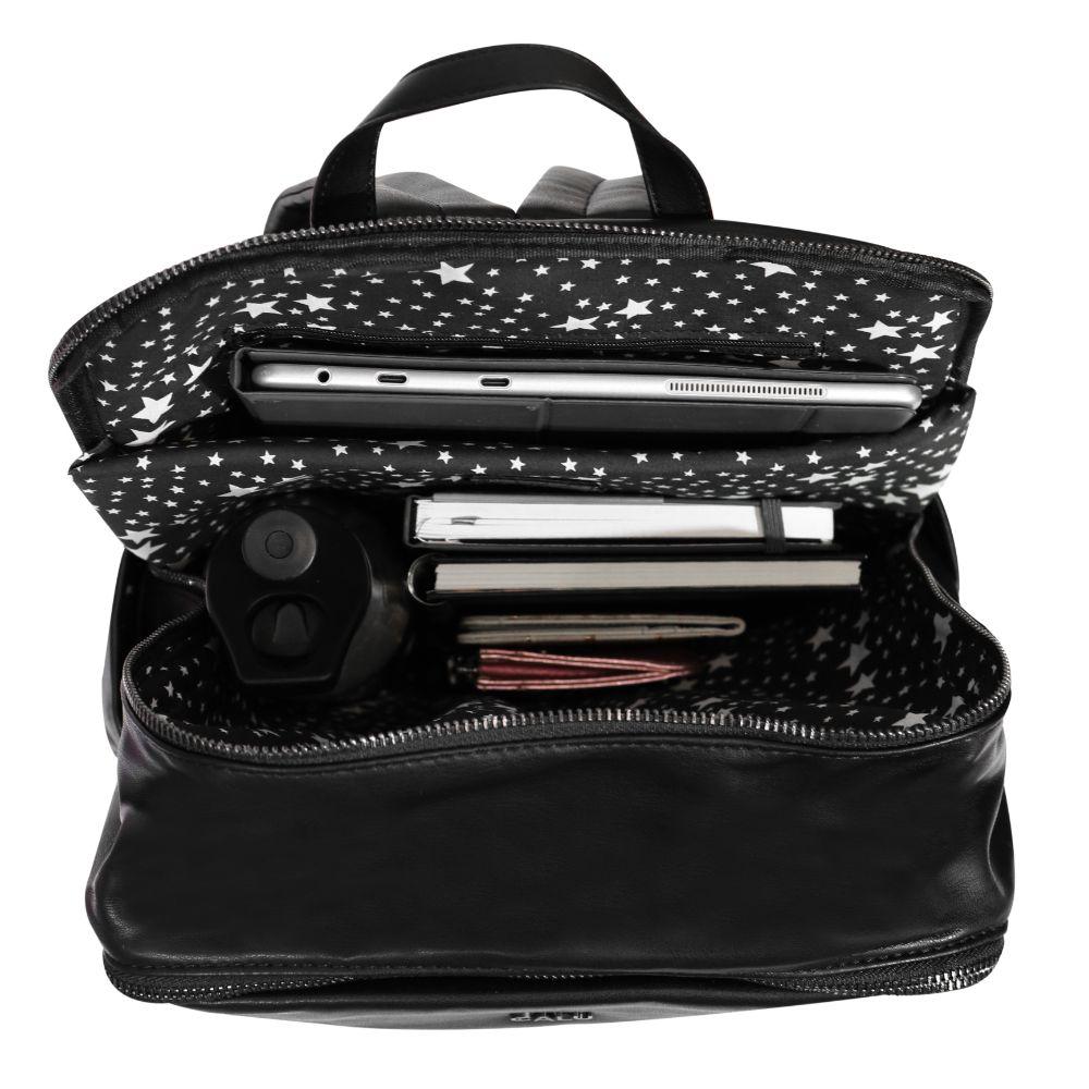 Mochila Porta Notebook Monroe Negro Calu-6