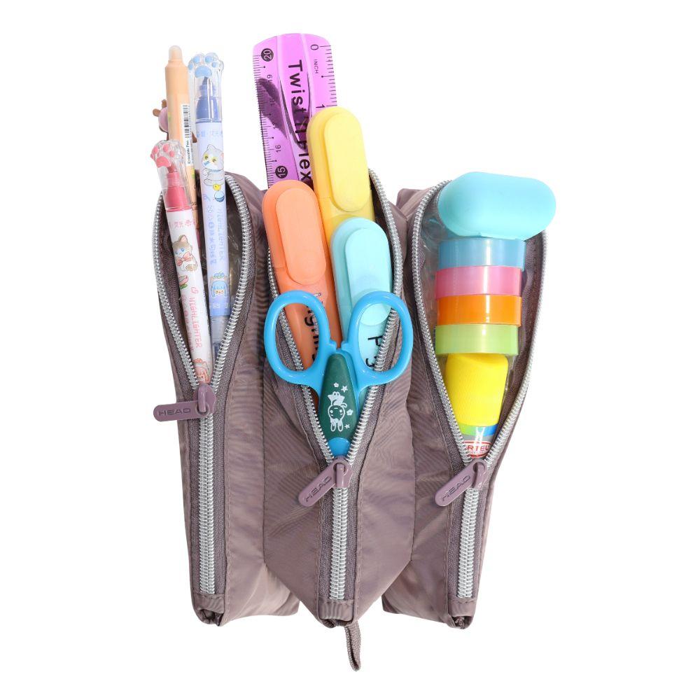 Estuche Triple Mujer March Dirty Morado Head-2