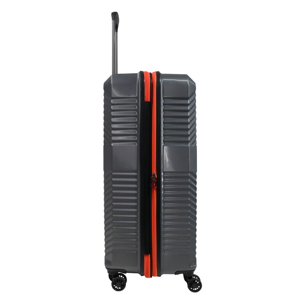 Maleta New Tokio L 23 Kilos Expandible TSA Gris Head-6