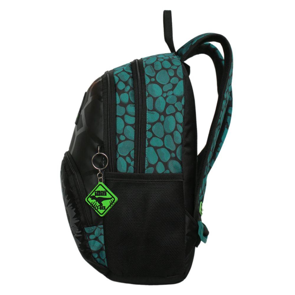 Mochila Infantil Niño Gum Dino Stone Verde Head-3