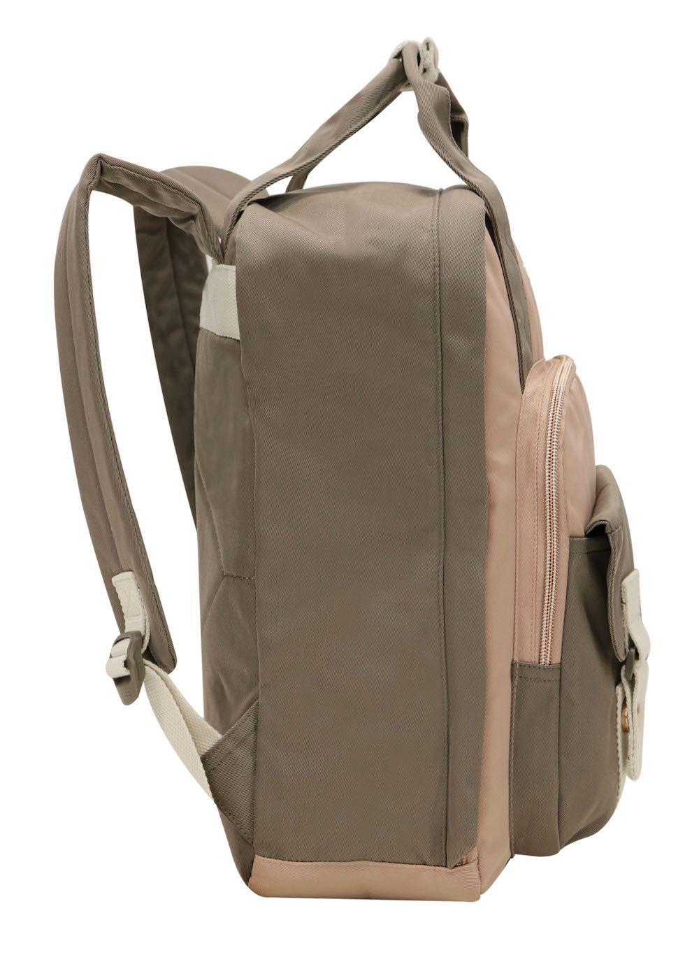 Mochila Alpha Café Rosado Head-3