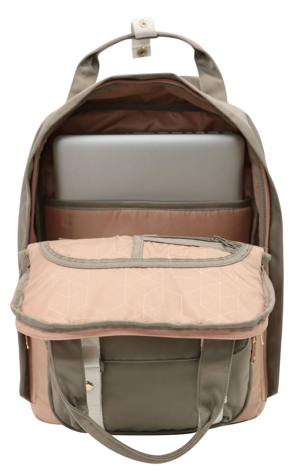 Mochila Alpha Café Rosado Head-5