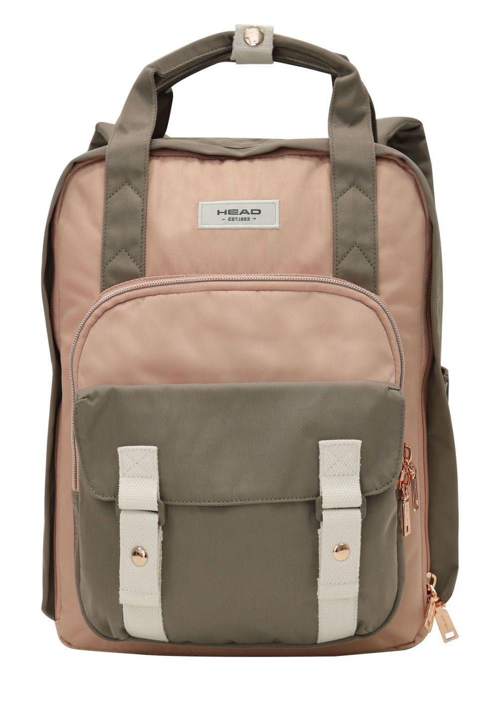 Mochila Alpha Café Rosado Head-1