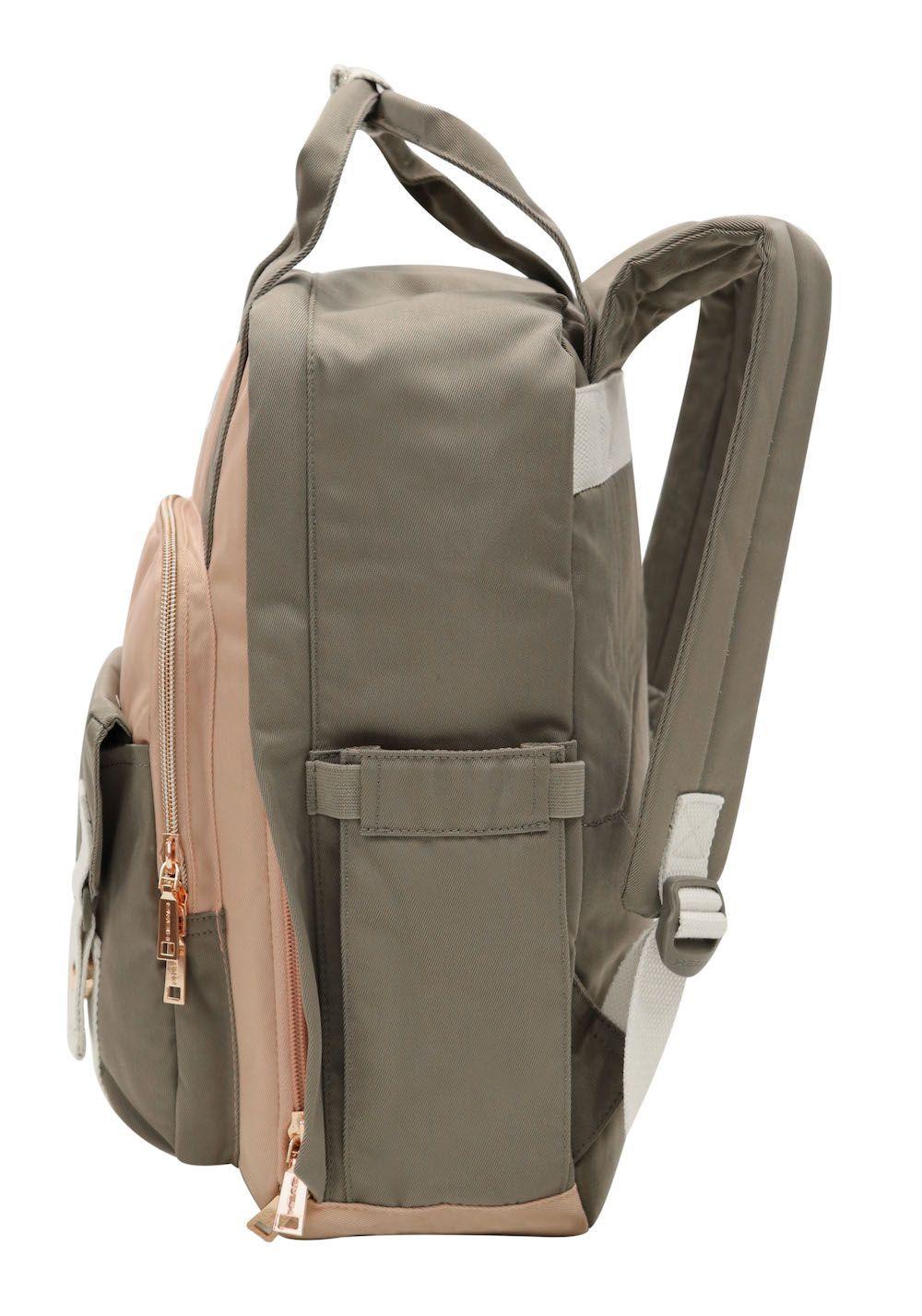 Mochila Alpha Café Rosado Head-4