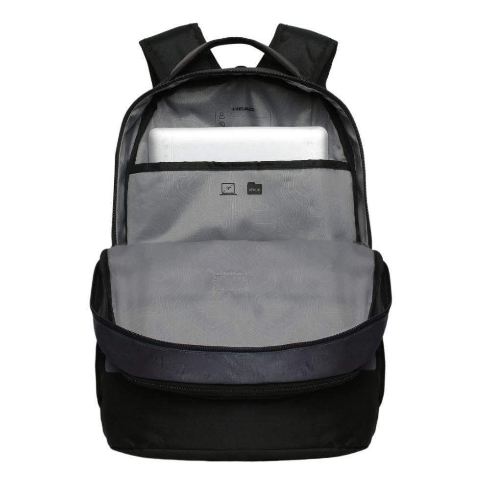 Mochila Notebook 16" Velar Gris Head-2