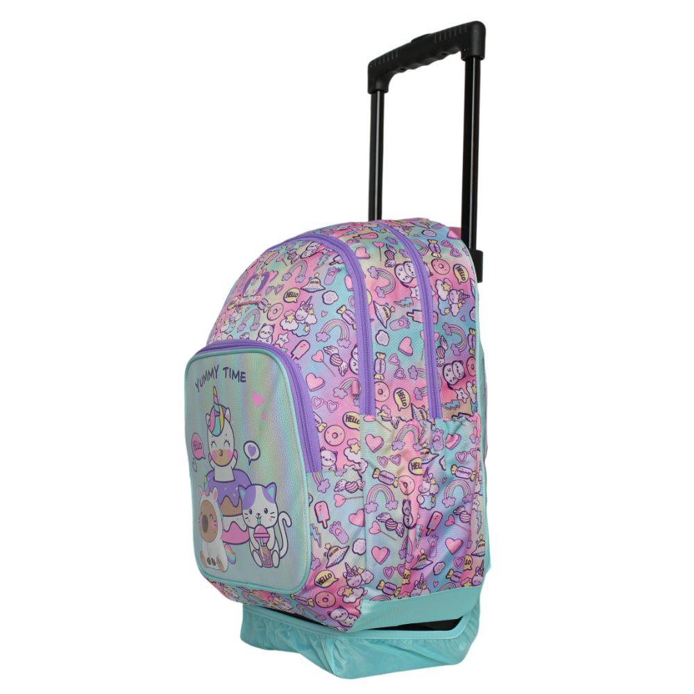 Mochila con Ruedas Infantil Chips Friend Multicolor Head-2