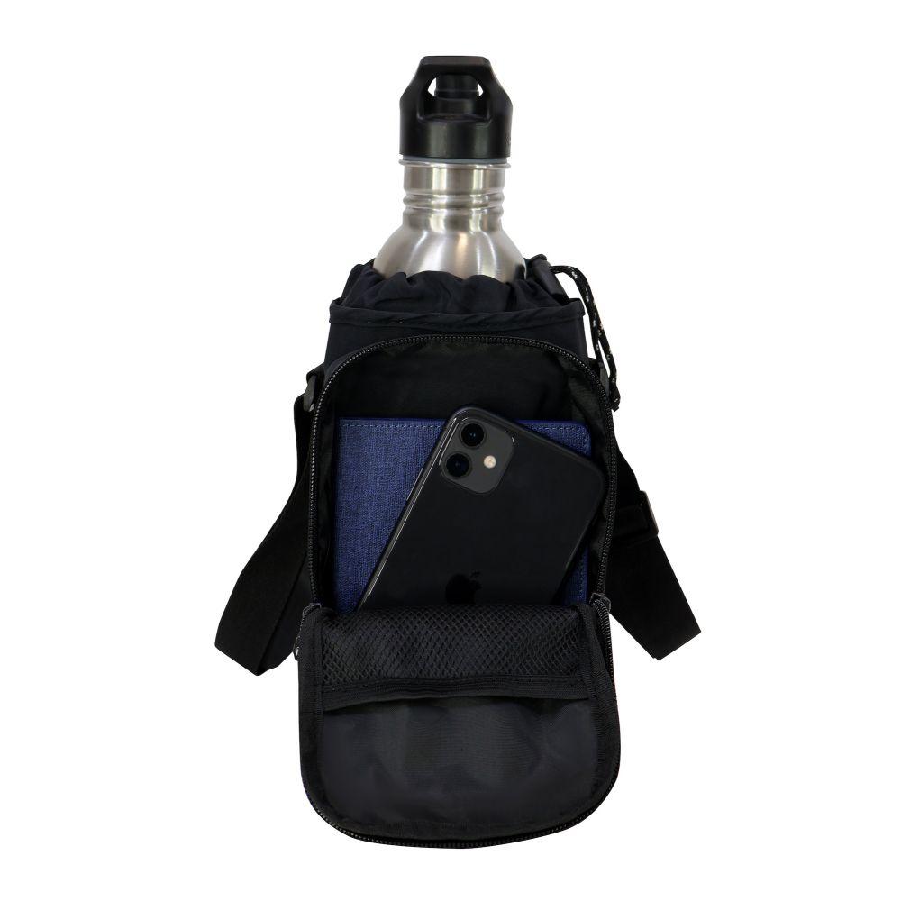 Porta Botellas Bottle Negro Head-2