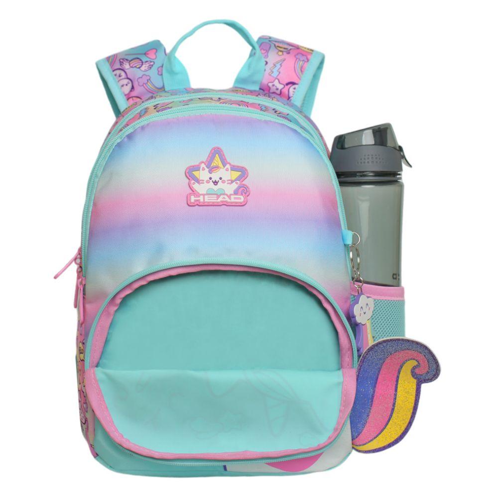 Mochila Infantil Niña Gum Cat Faded Multicolor Head-2