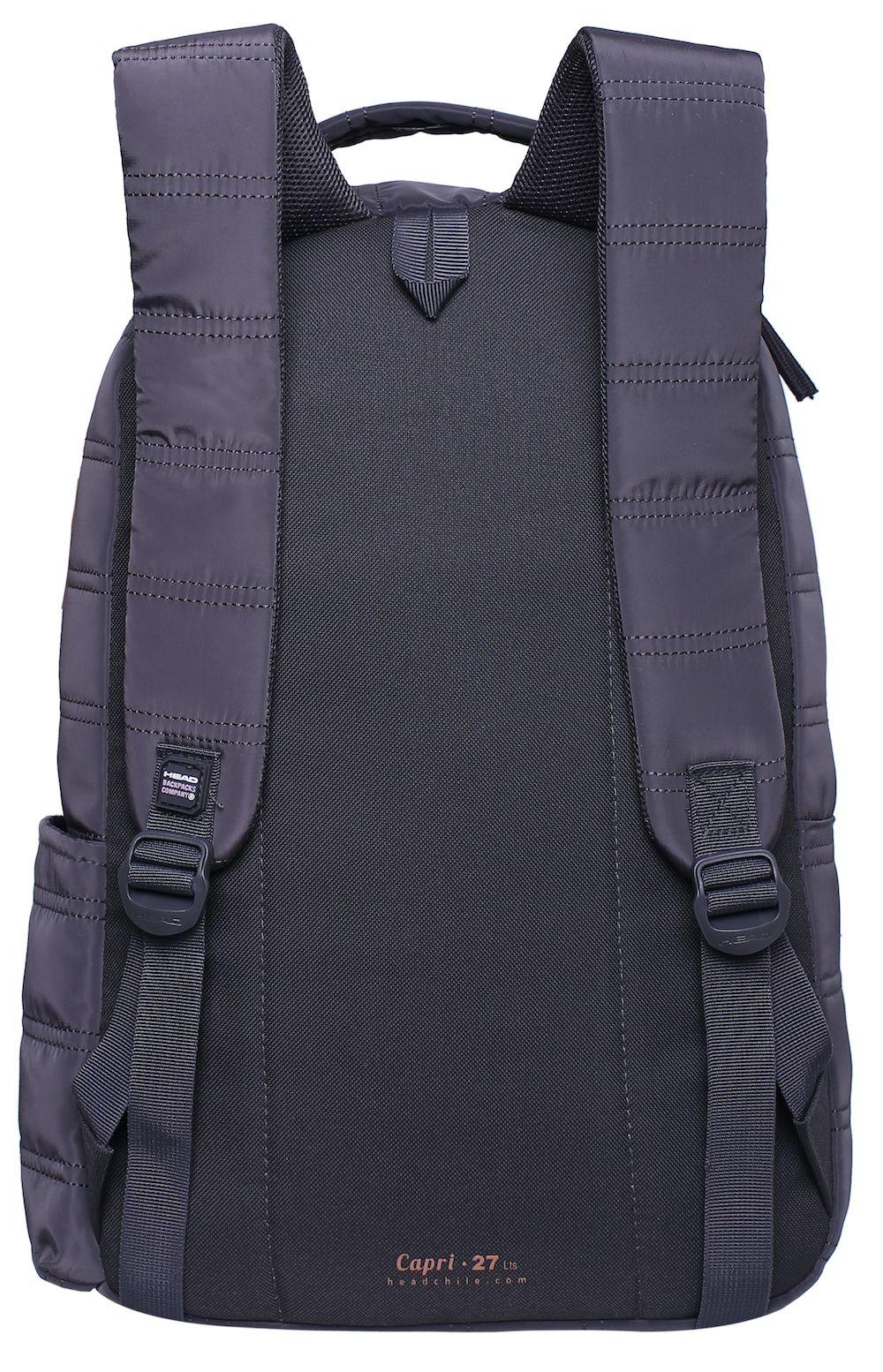 Mochila Capri New Quilt Gris Head-2