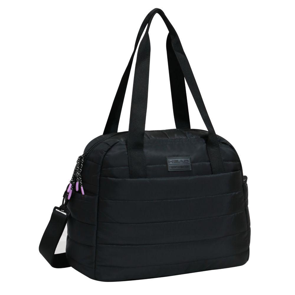 Bolso Mujer Buda Microfibra 33 Lts Negro Head-0
