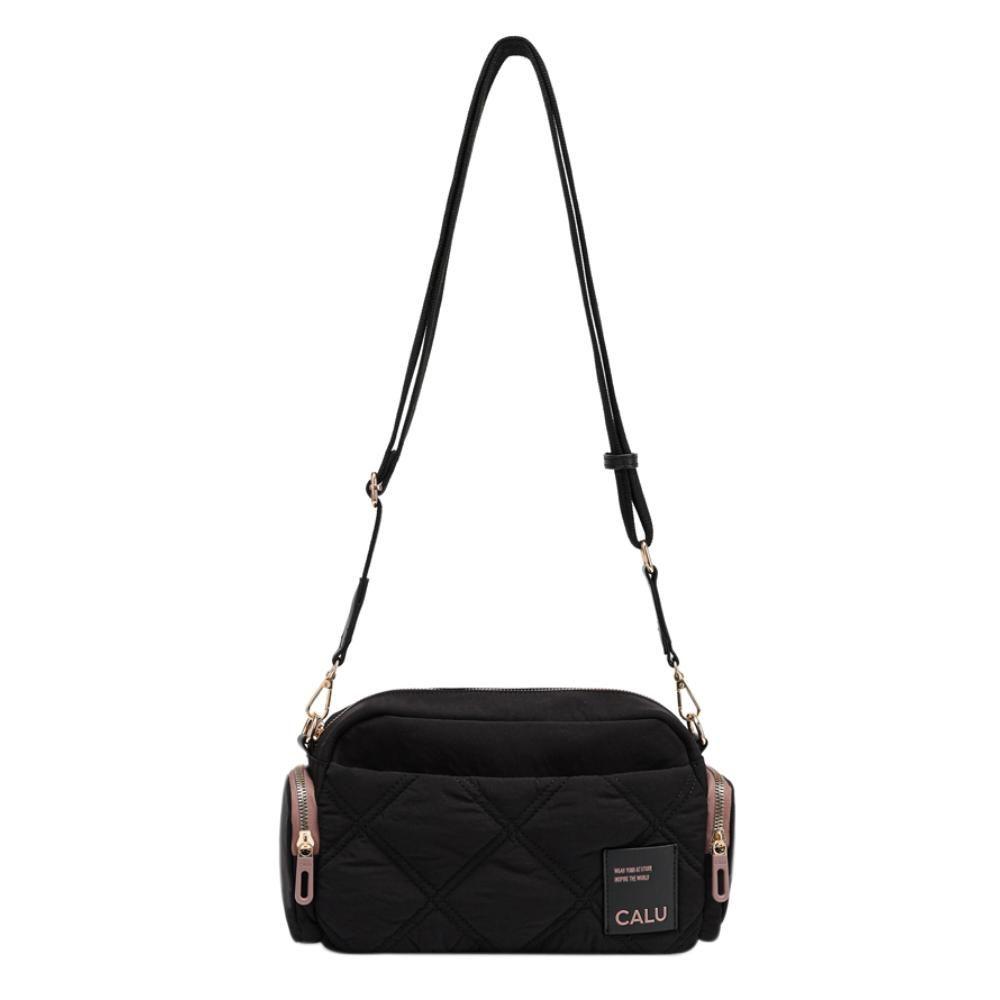 Bandolera Casual Mujer Bianca Negro Calu-2