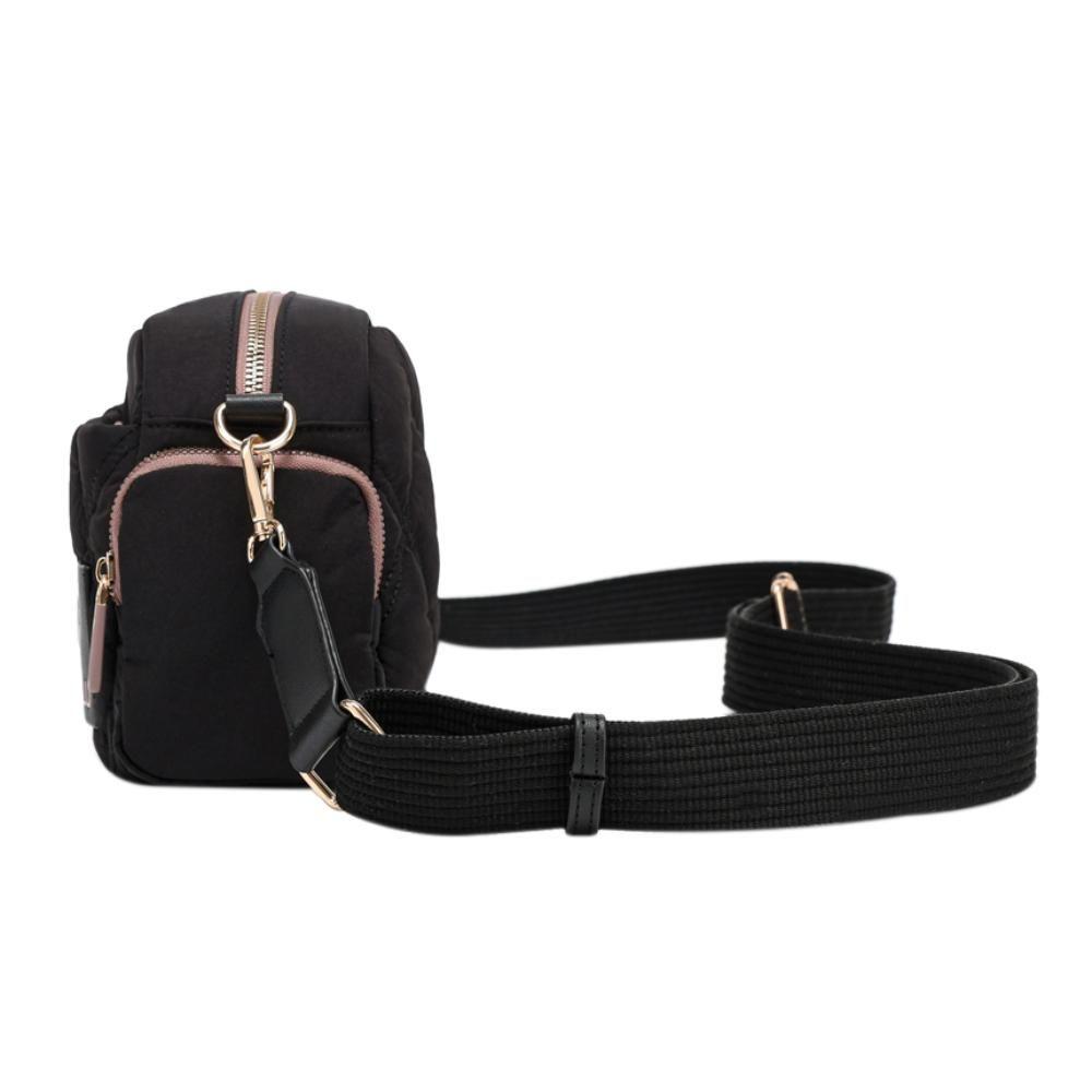Bandolera Casual Mujer Bianca Negro Calu-4