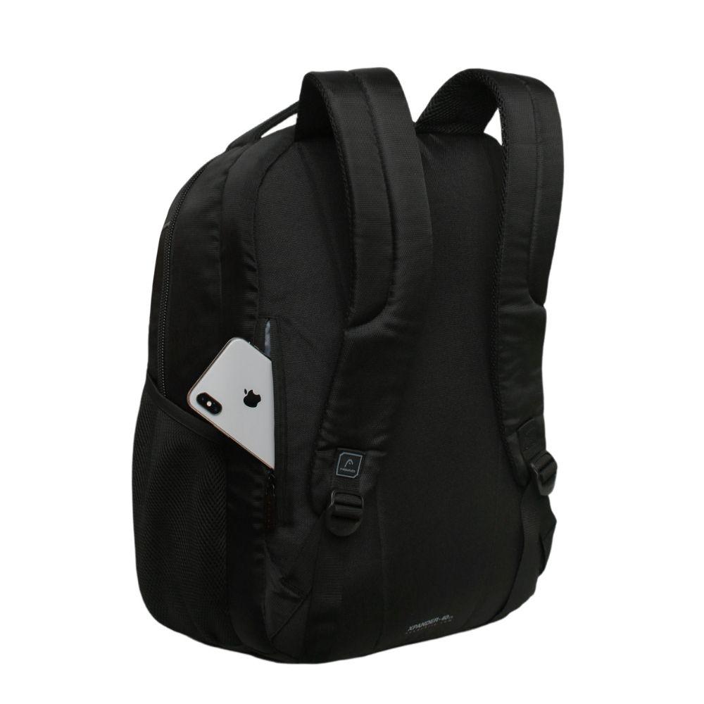 Mochila Grande Xpander Negro Notebook Head-5