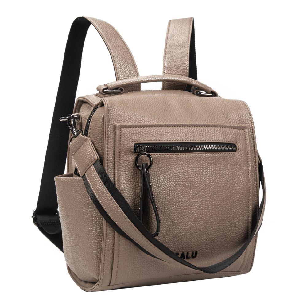 Mochila Eleanor Mediana Café Calu-0