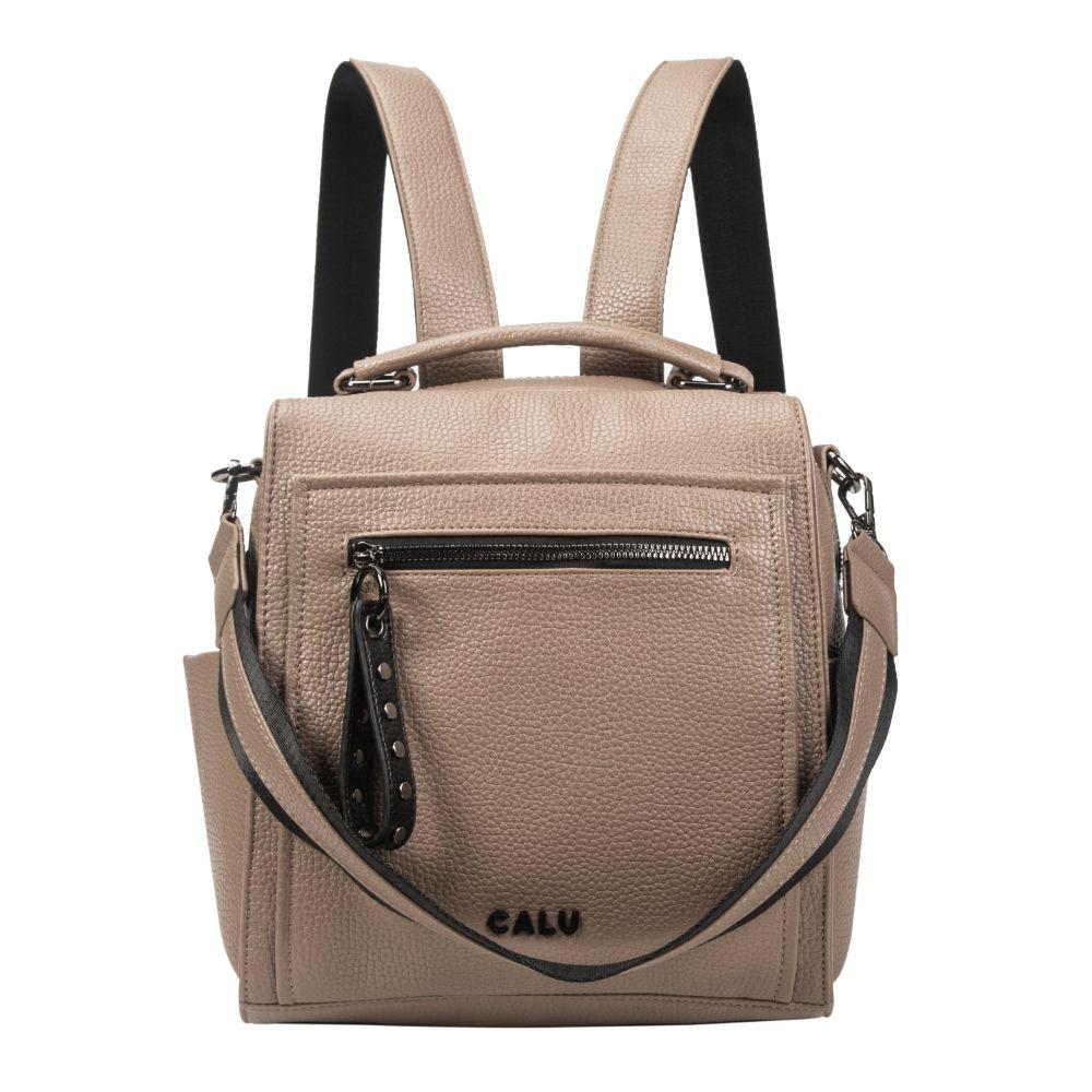 Mochila Eleanor Mediana Café Calu-1