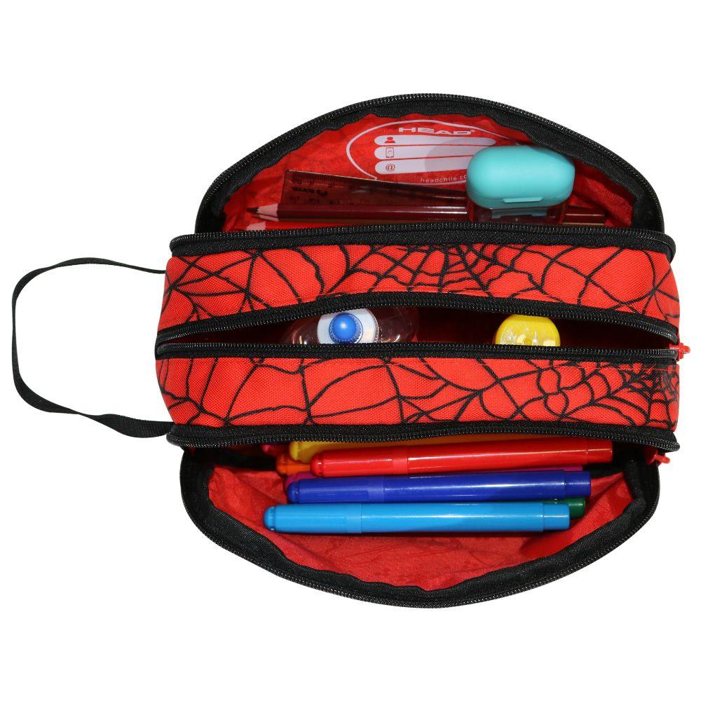 Estuche Infantil Hombre Atos Araña Rojo Head-3
