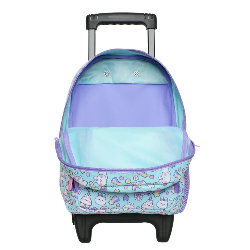 Mochila Infantil Niña Winner Conejos Menta Head-2
