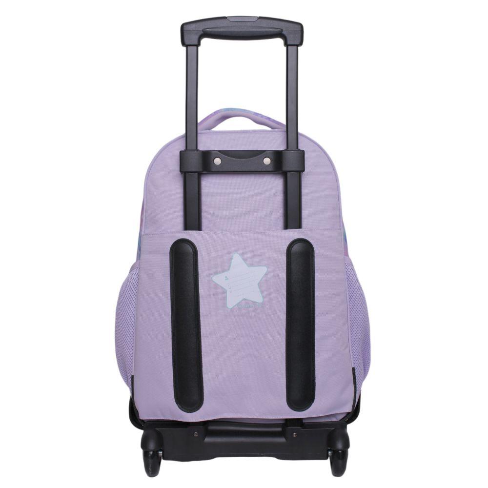 Mochila Ruedas Infantil New Kodiac Pegaso Cosmo Lila Head-3