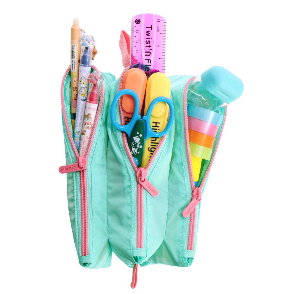 Estuche Triple Mujer March Turquesa Head-3
