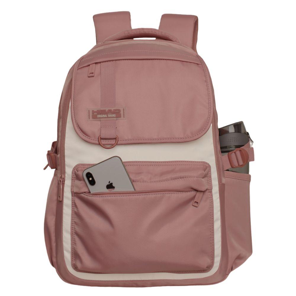 Mochila Mujer Qashqai Block Rosado Head-1