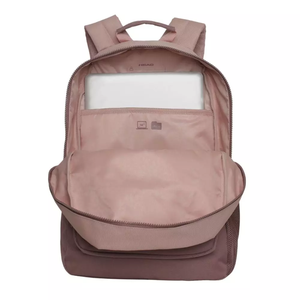 Mochila Compacta Mujer Diva Block Rosado Head-2