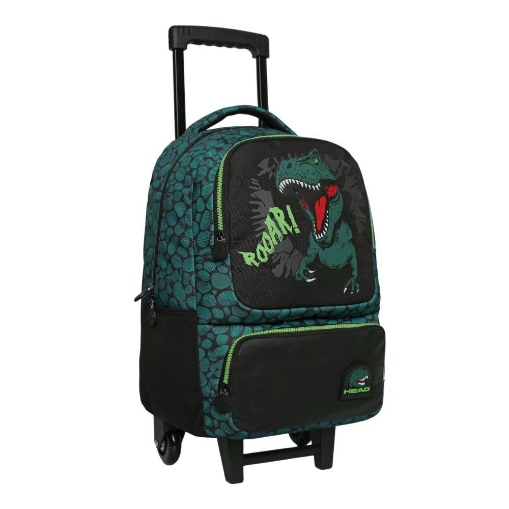 Pack Bakan Escolar (x3) Niño Dino Stone Verde Head-1