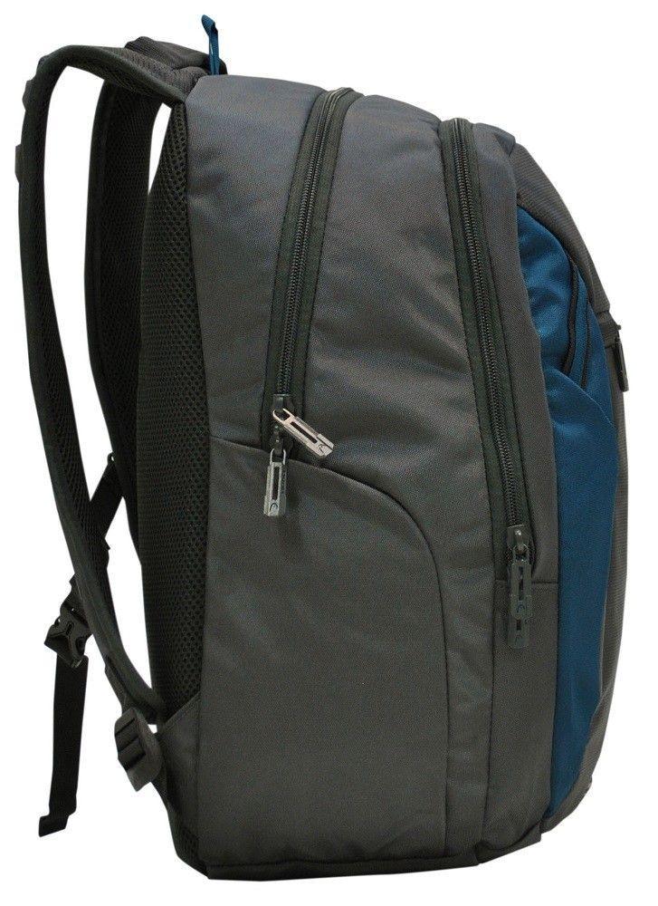Mochila Tecnología Crosstrek Gris Turquesa Head   -3