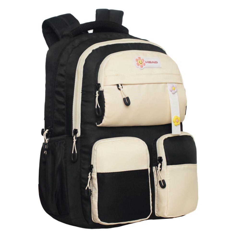 Mochila Mujer Kawaii Twist Block Negro Head-0