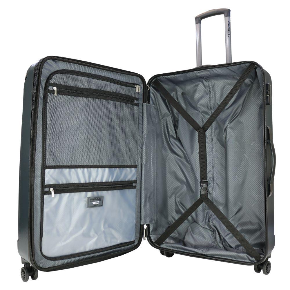 Maleta Dura New Toledo L Expandible Verde Head-2
