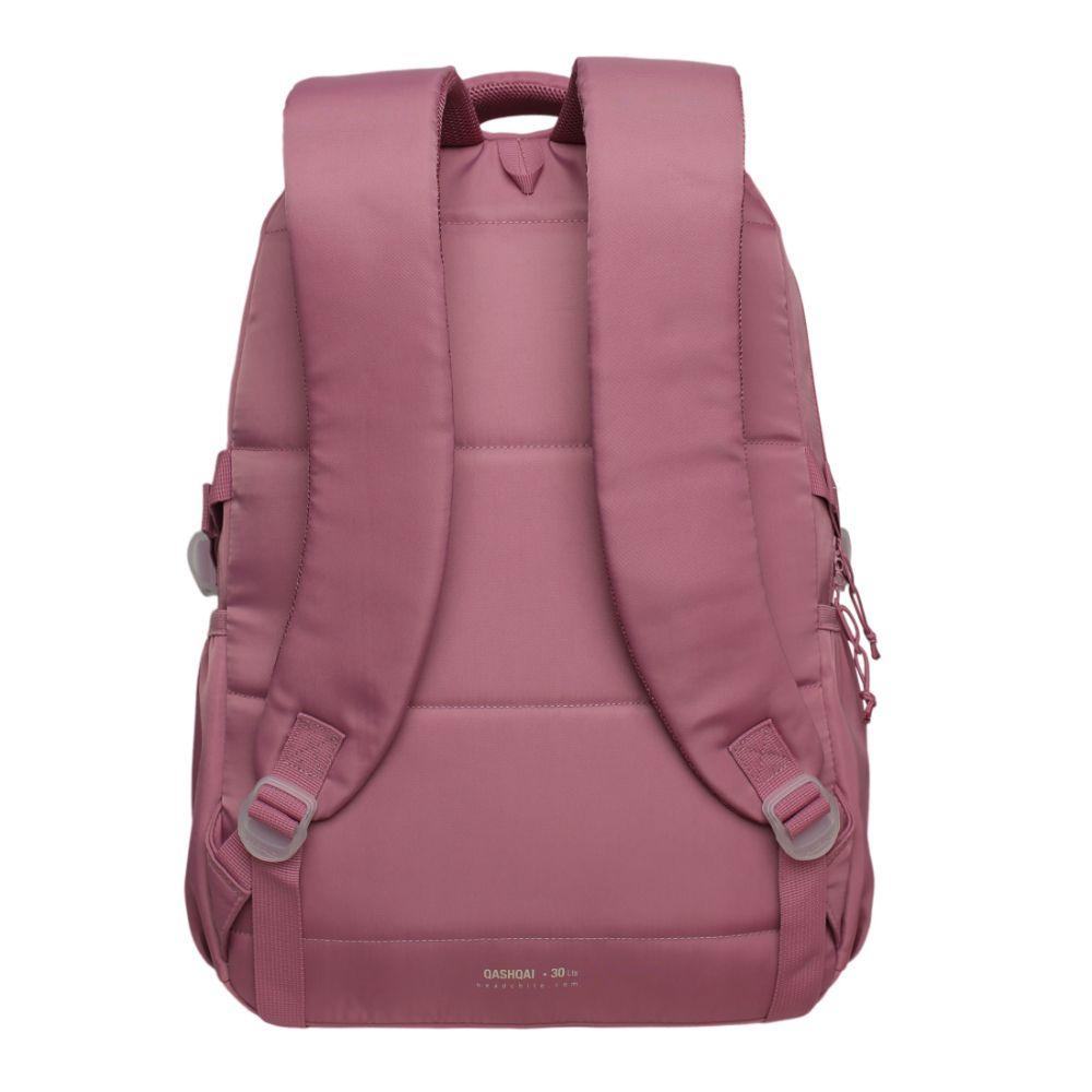 Mochila Mujer Qashqai Color Block Malva Head-5