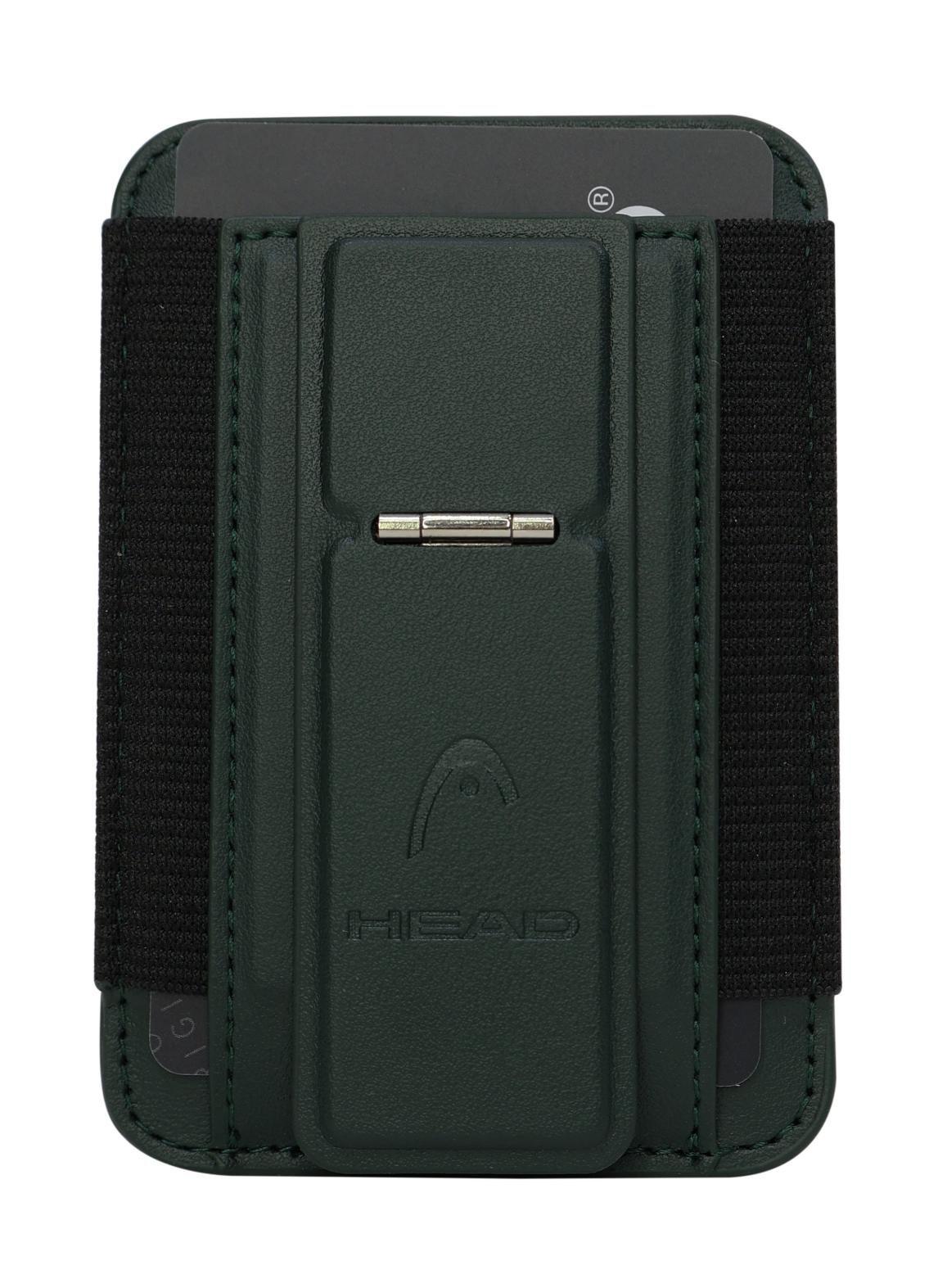 Billetera Tarjetero Elástico Magnético Boxter Verde Head-1