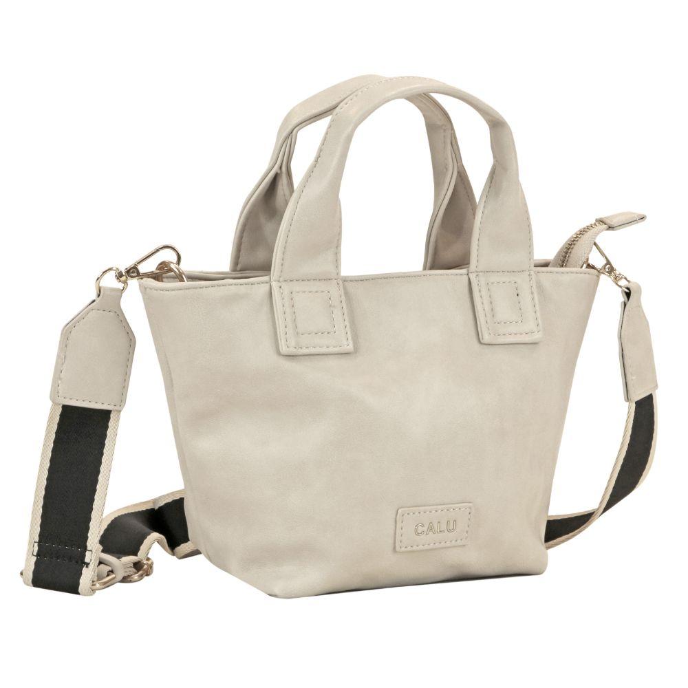Cartera Pequeña Carlota Beige Calu-0