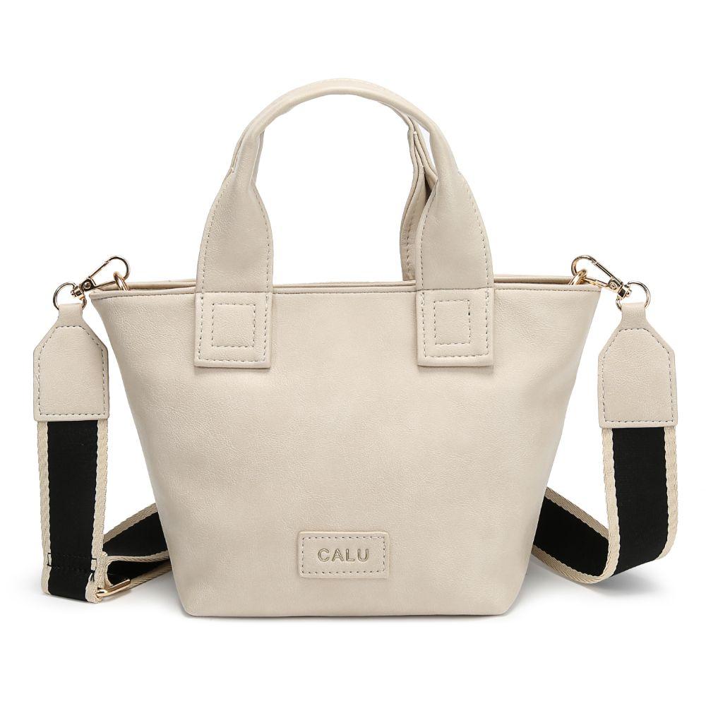 Cartera Pequeña Carlota Beige Calu-1