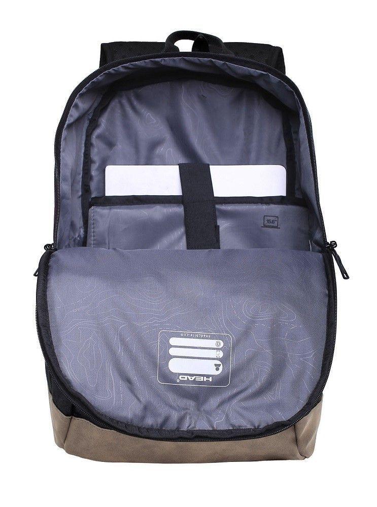 Mochila Xenon Negro Cafe Head   -2