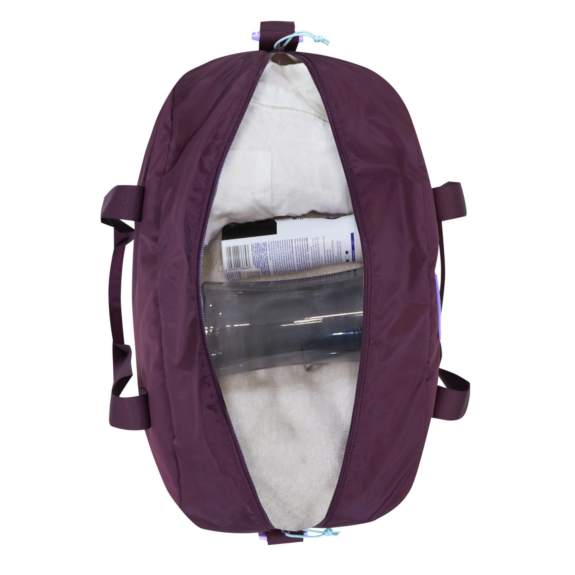 Bolso Deportivo Gym Mujer Pilates Burdeo Head-4
