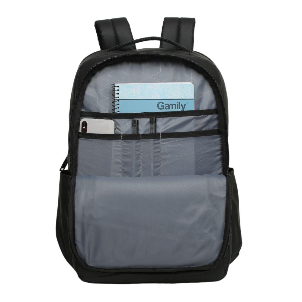 Mochila Ejecutivas Engomada Camiq Reverse Negro Head-3