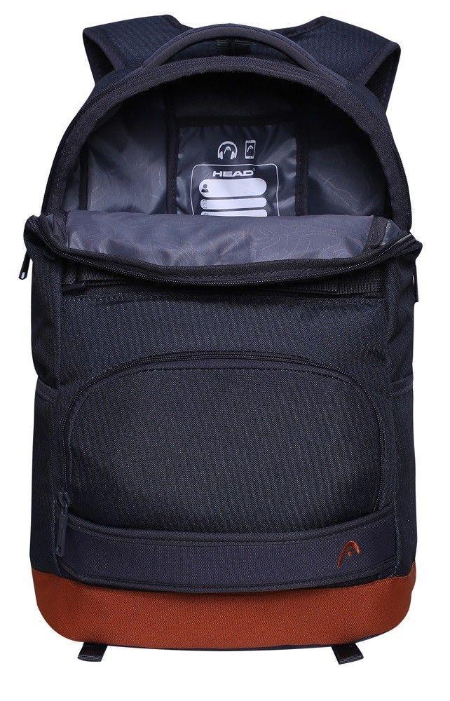 Mochila Skate Apache Azul Marino Melange Head   -2