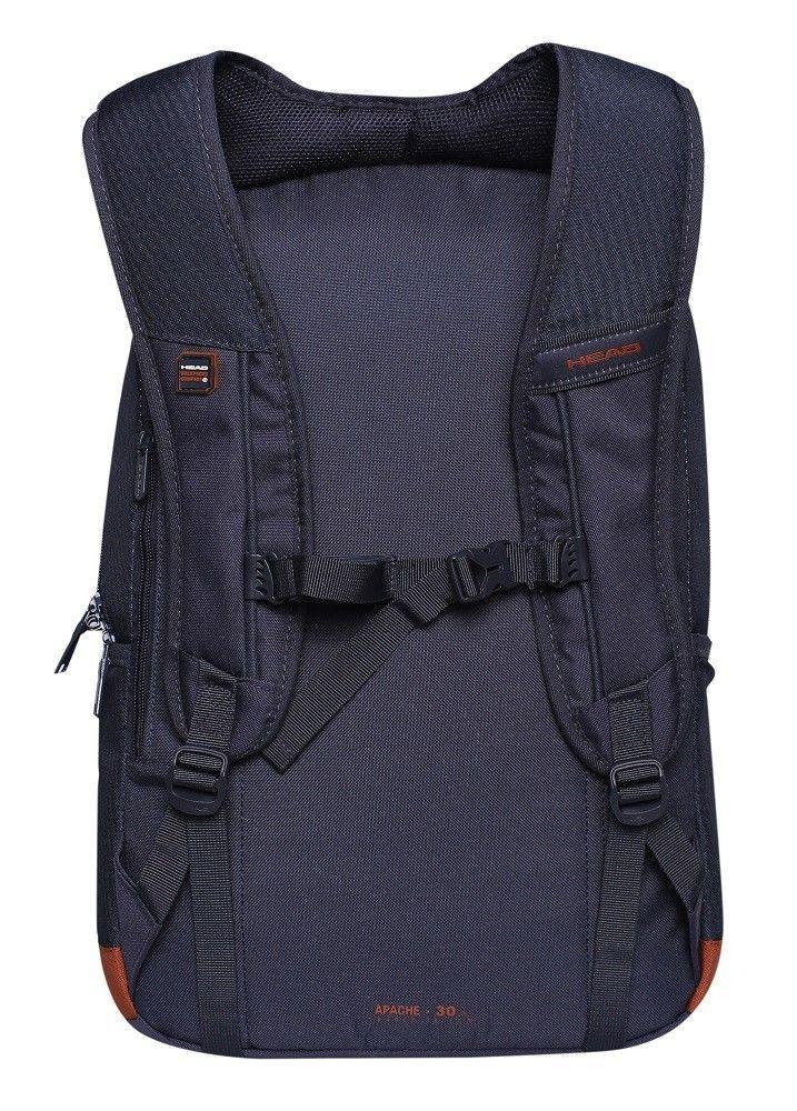 Mochila Skate Apache Azul Marino Melange Head   -3