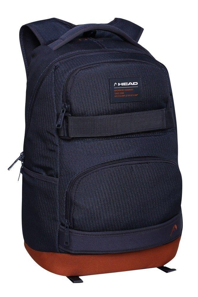 Mochila Skate Apache Azul Marino Melange Head   -0