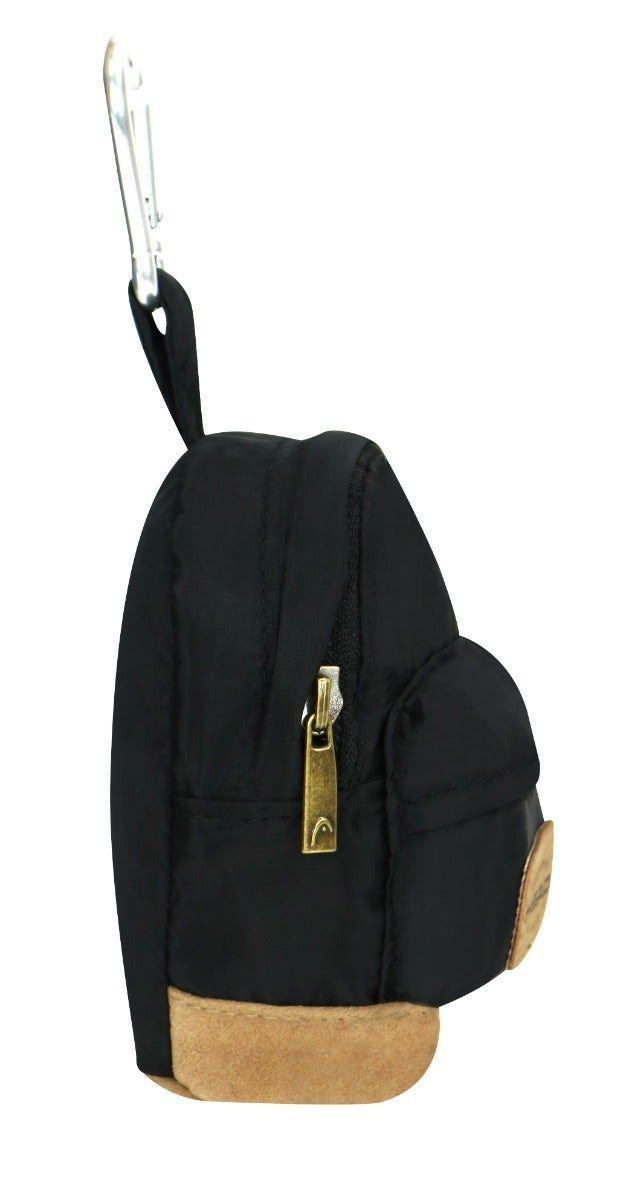 Mini Mochila Negra Head-2