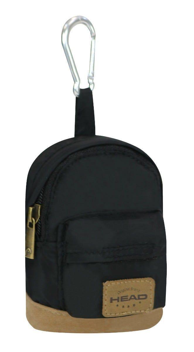 Mini Mochila Negra Head-0